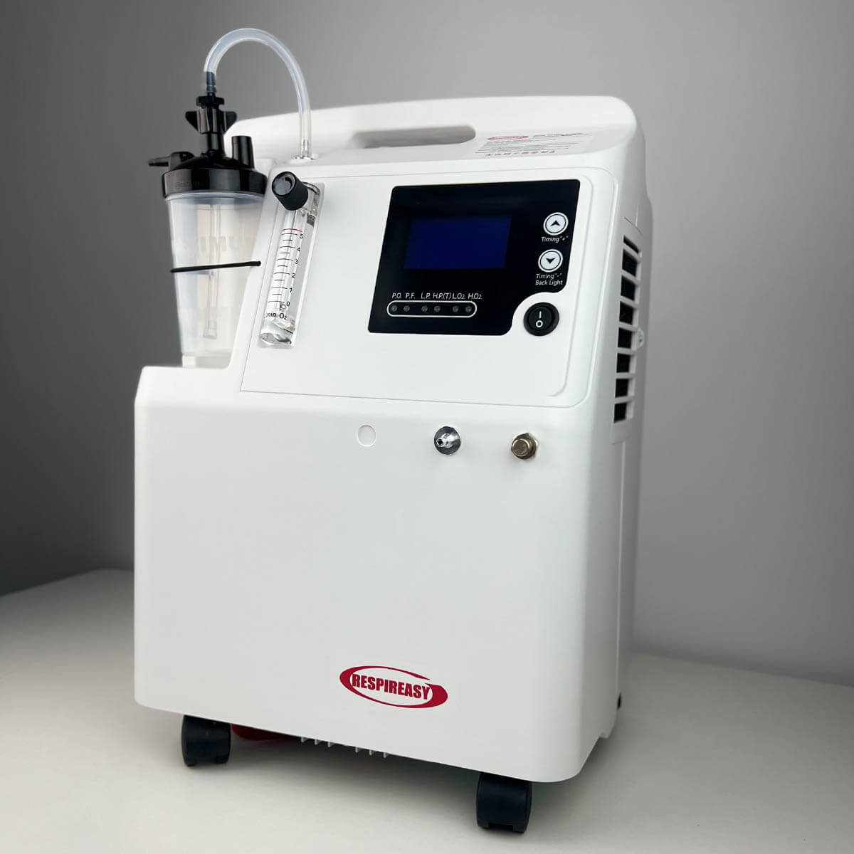 Buy FDA Approved Medical Grade Oxygen Concentrator RESPIREASY dedakj 5-10 Liters Continuous Flow O2 Generator for Home Therapy, 72-Hour Operation, Night & COPD Support