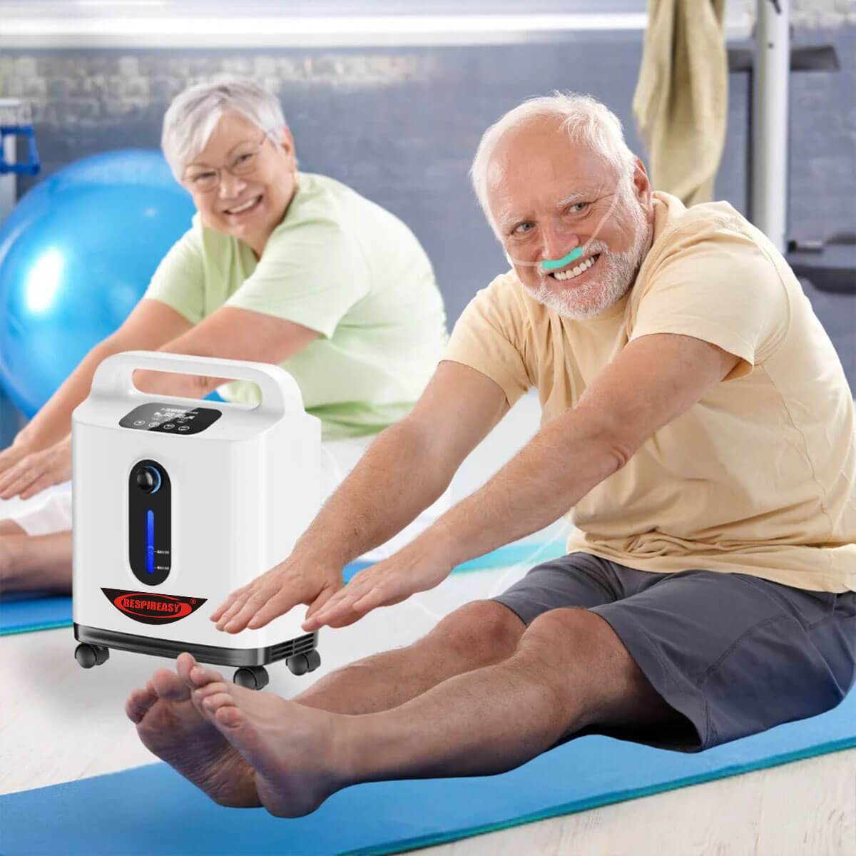 2025 Buy 9 Liters Continuous Flow Oxygen Concecntrator 93% Concentration O2 Making Machine for Personal Breathing Care 1 Year Quality Warranty