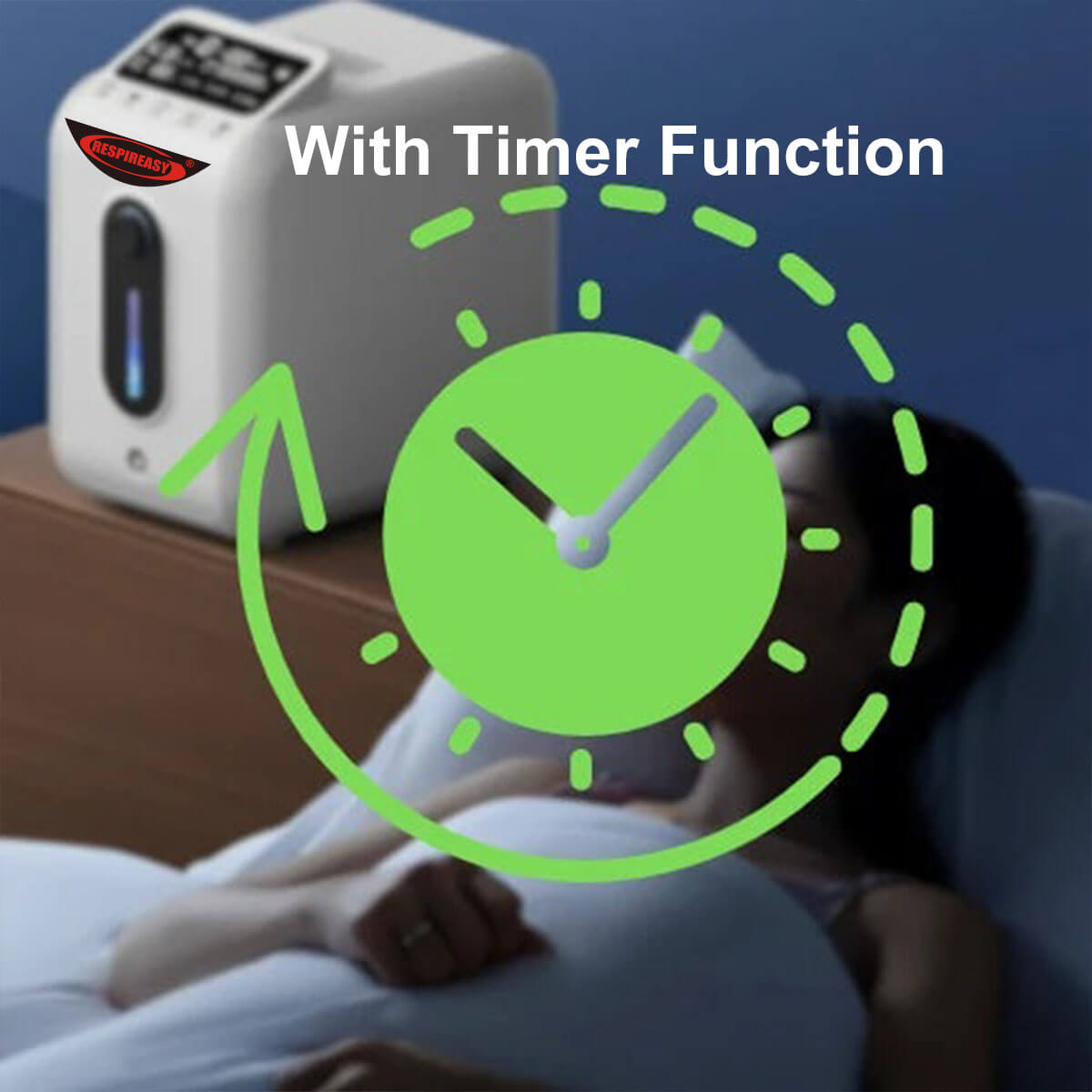 Buy DEDAKJ  Oxygen Concentrators Home Portable 1-8 Liters Per Minute Continuous Flow Oxygen Supply Machines for Personal Breathing Health Care, with Oxygen Making plus Nebulizer Functions