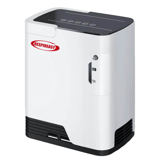 Low Price DEDAKJ Portable 9 Liters Oxygen Apparatus Machine Oxygen Concentrator Continuous Flow Adjustable for Home O2 Breathing Therapy Care 110V/220V