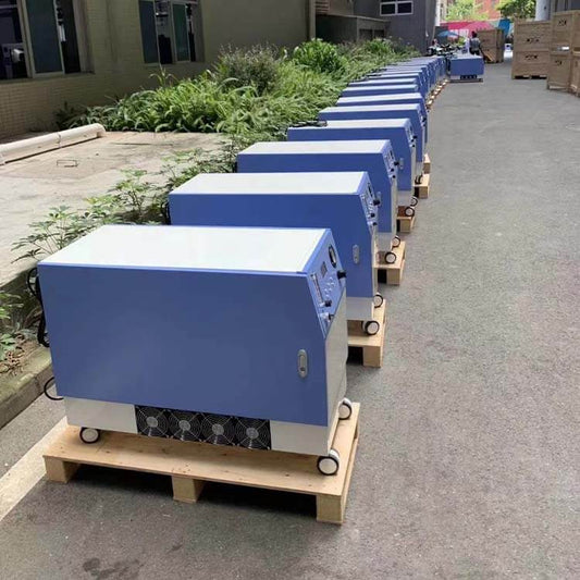 Concentradores de oxígeno médico potentes de 10 a 20 litros para terapia de oxígeno hiperbárico, máquina de producción de oxígeno estacionario de flujo continuo DEDAKJ de 4 atmósferas y alta pureza del 95 %.