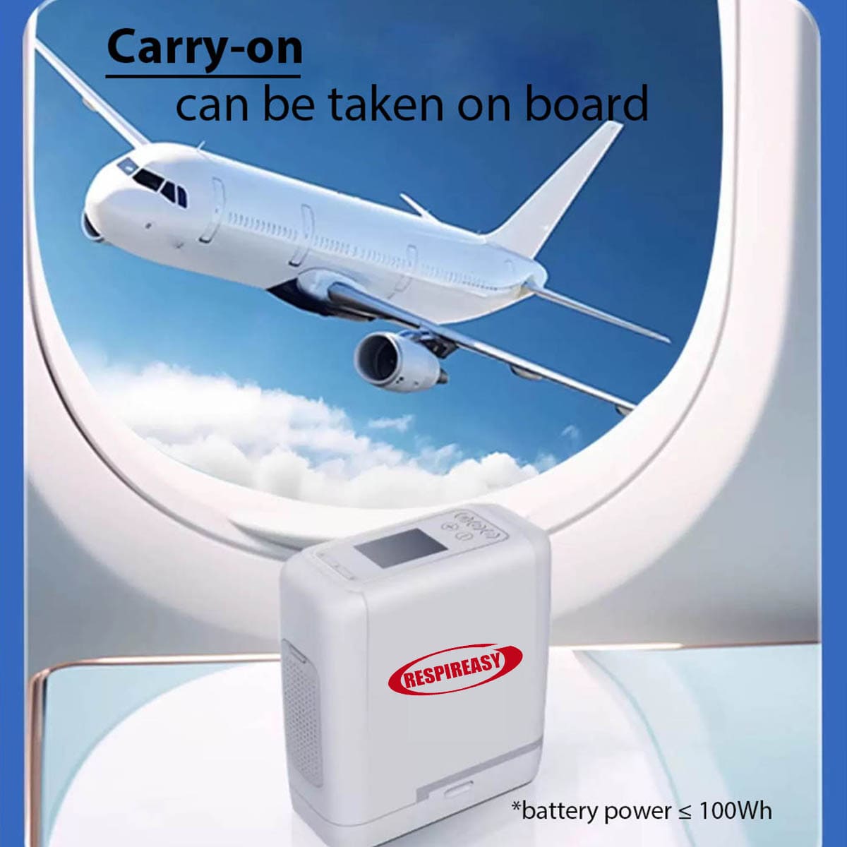 Concentrador de oxígeno portátil de 1,3 kg para uso doméstico, ideal para viajes, generador de oxígeno móvil de 1 a 7 l/min con 95 % de pureza, para uso en coche con batería de litio.