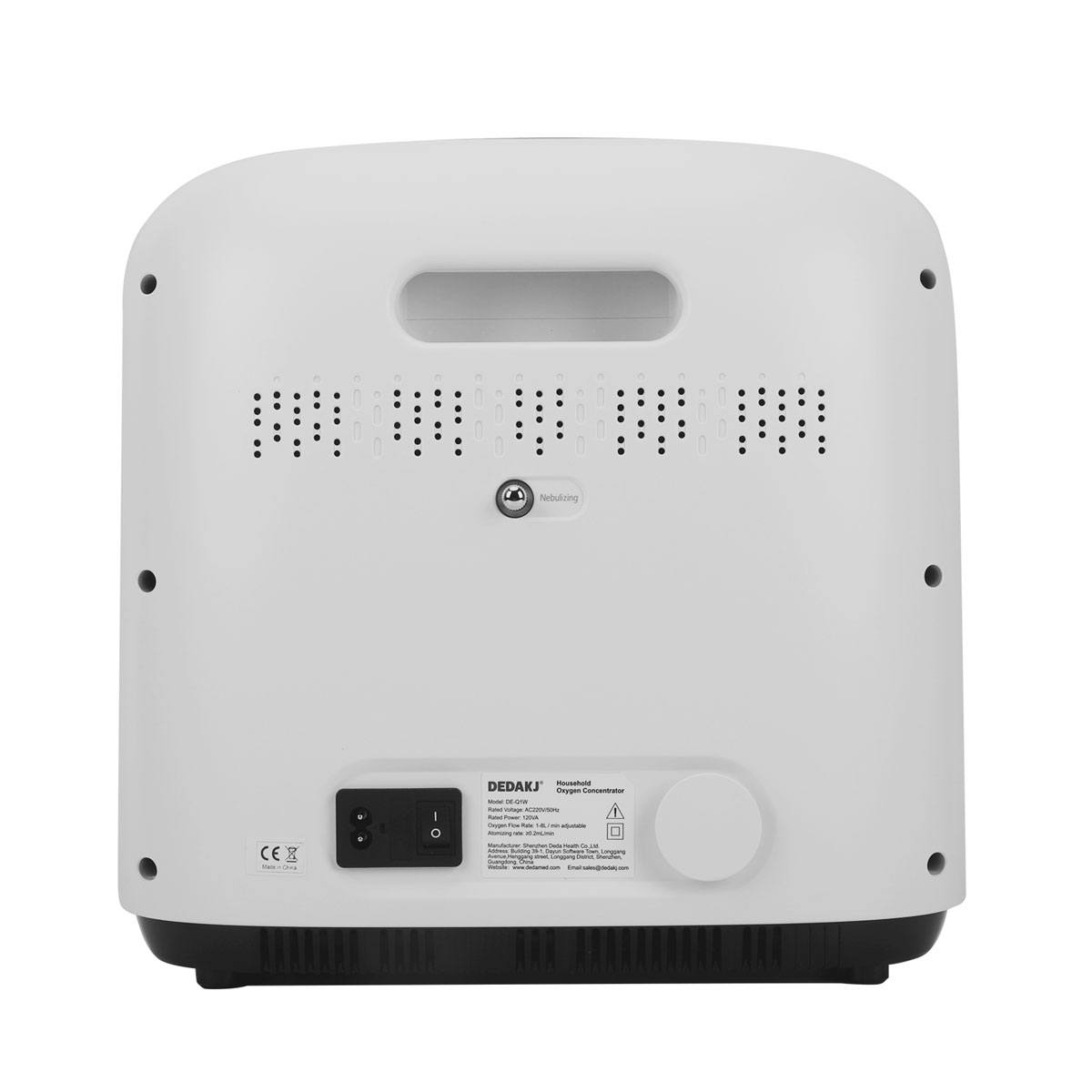High Quality Portable 8 Liter Oxygen Concentrator Home Continuous Flow O2 Therapy Supply Concentrador De Oxigeno DEDAKJ Oxygene Concentrator
