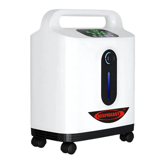DEDAKJ Concentrador de oxígeno de flujo continuo de 9 litros 93% de concentración O2 Máquina de fabricación portátil para el cuidado personal de la respiración