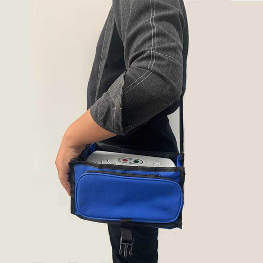 Handheld mini portable oxygen concentrator with shoulder bag