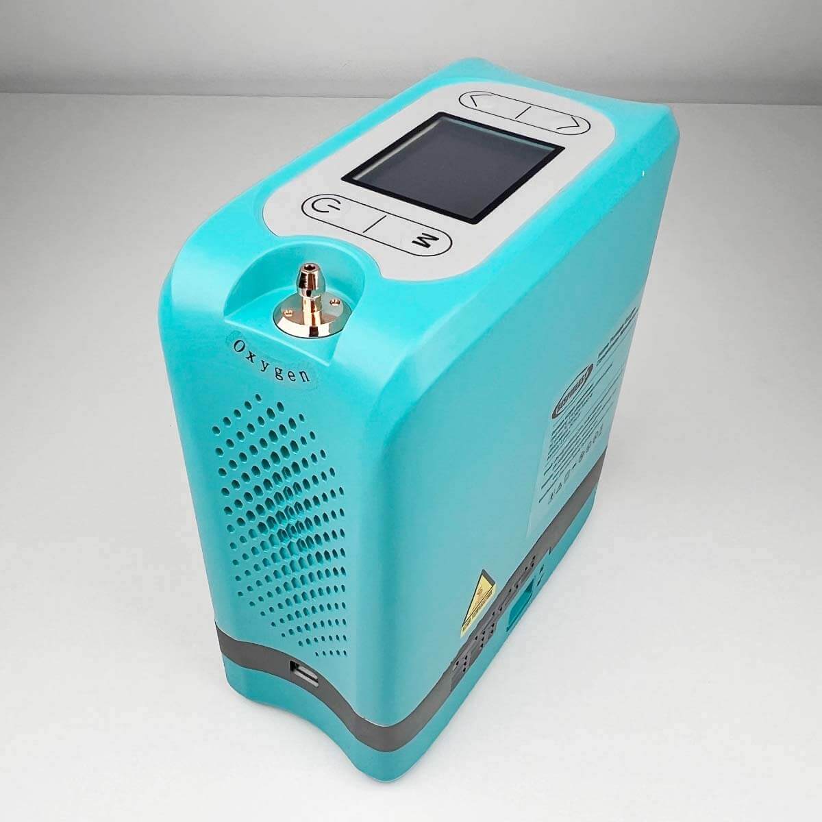 7 Liter Mini Mobile Oxygen Concentrator High Purity Travel Use Rechargeable Oxygen Generator Portable O2 Making Machine with Shoulder Carrying Bag