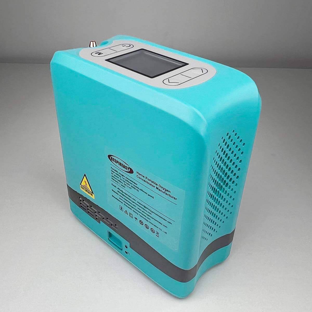 7 Liter Mini Mobile Oxygen Concentrator High Purity Travel Use Rechargeable Oxygen Generator Portable O2 Making Machine with Shoulder Carrying Bag