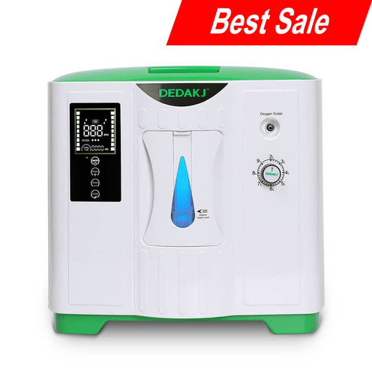 DEDAKJ 2-9 Liter Home Oxygen Concentrator Oxygen Generator Portable Oxygen Machine without Nebulizer Function 110V/220V DE-2A.