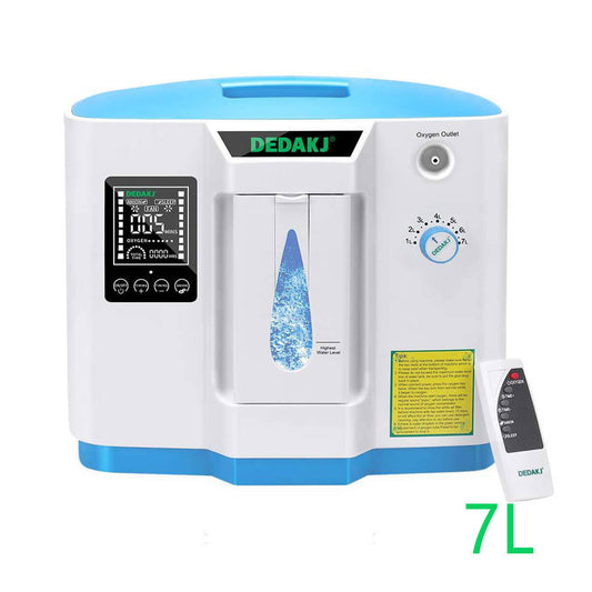 Concentrador de oxígeno doméstico DEDAKJ de 1-7 litros, modelo ddt 1a 1b, generador de oxígeno portátil sin función de nebulizador, 110V/220V DE-1B.