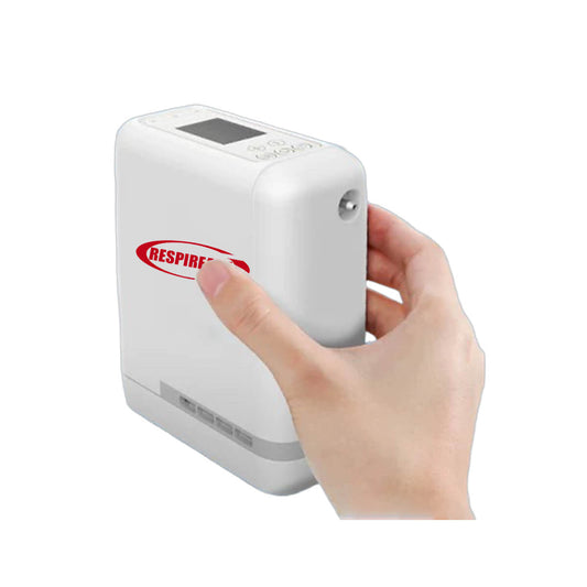 👍👍2026 Kleiner leichter Sauerstoffkonzentrator 7 Liter 93% Reinheit Mini tragbarer O2-Generator Sauerstoffgerät mit Lithiumbatterie