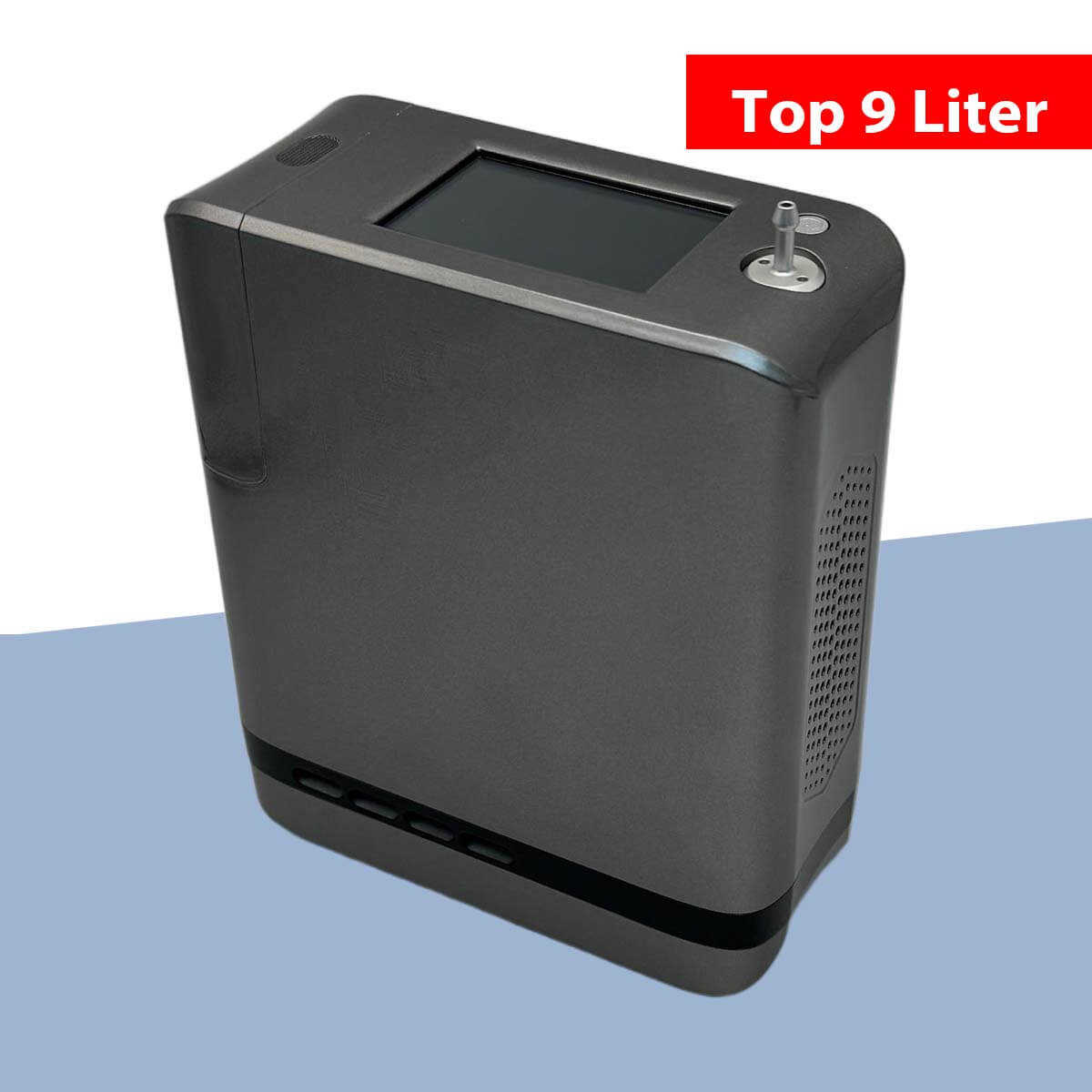 2025 Top 9 Liters Light Weight Portable Oxygen Concentrator DEDAKJ 93% O2 Purity for Air Flight Traveling,with Lithium Battery Carrying Bag