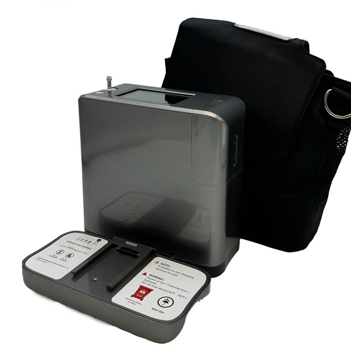 👍👍👍Top 9 Liters Small Portable O2 Concentrator DEDAKJ 93% High Purity Mini Mobile Oxygem Machine RESPIREASY Home Powerful Flow Oxygen Concentrator for Travel Use