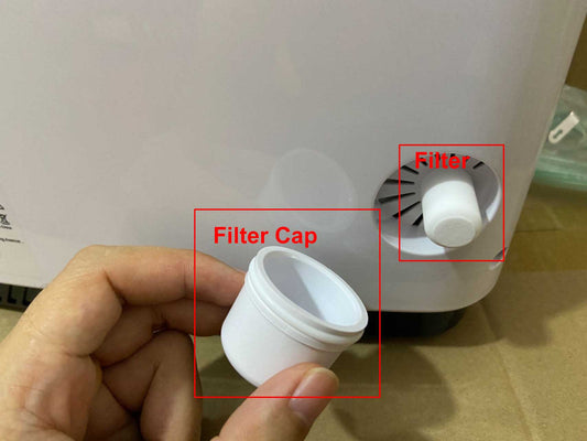 oxygen filter cap for DEDAKJ oxygen concentrator