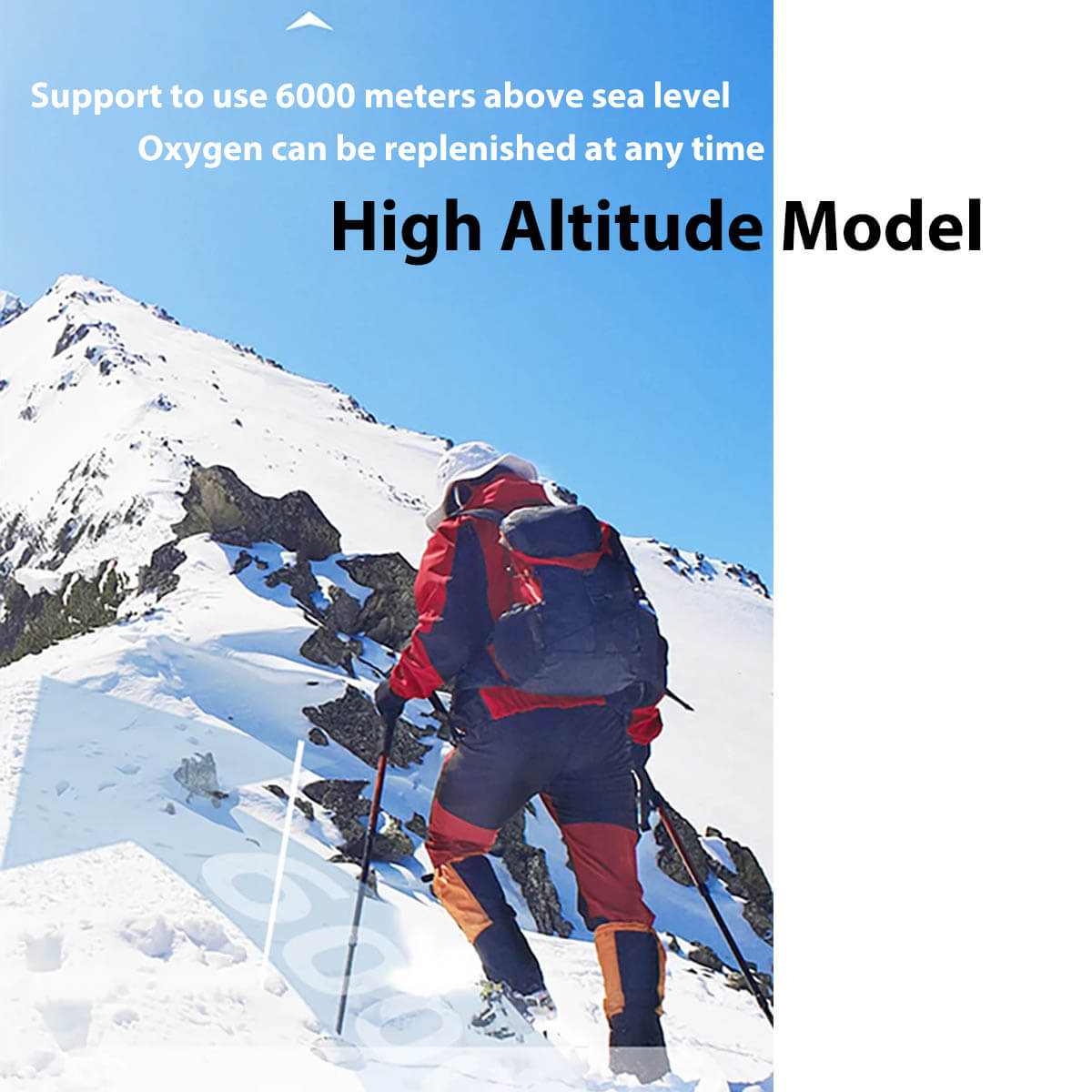 TOP 7-9 Liters Light Weight Powerful Portable Oxygen Concentrator Machine 95% Purity DEDAKJ Small Size O2 Concentrato Rechargeable for Vehicle Air Travel