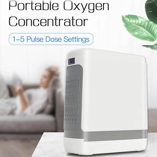 High Purity Light Weight 5liter Portable Oxygen Concentrator Small Size Oxygen Concentrator with Rechargeable Battery for Vehicle Air Travel