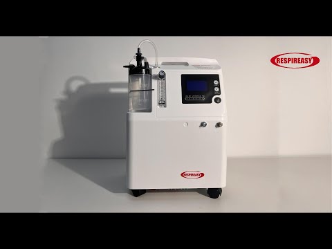 Medical Oxygen Concentrator Continuous Flow 1–5L/min with Nebulizer for Home Use Quiet Portable Oxygen Making Machine FDA for Oxygen Therapy