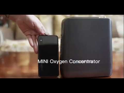 video of 5 liter continuous flow portable oxygen concentrator