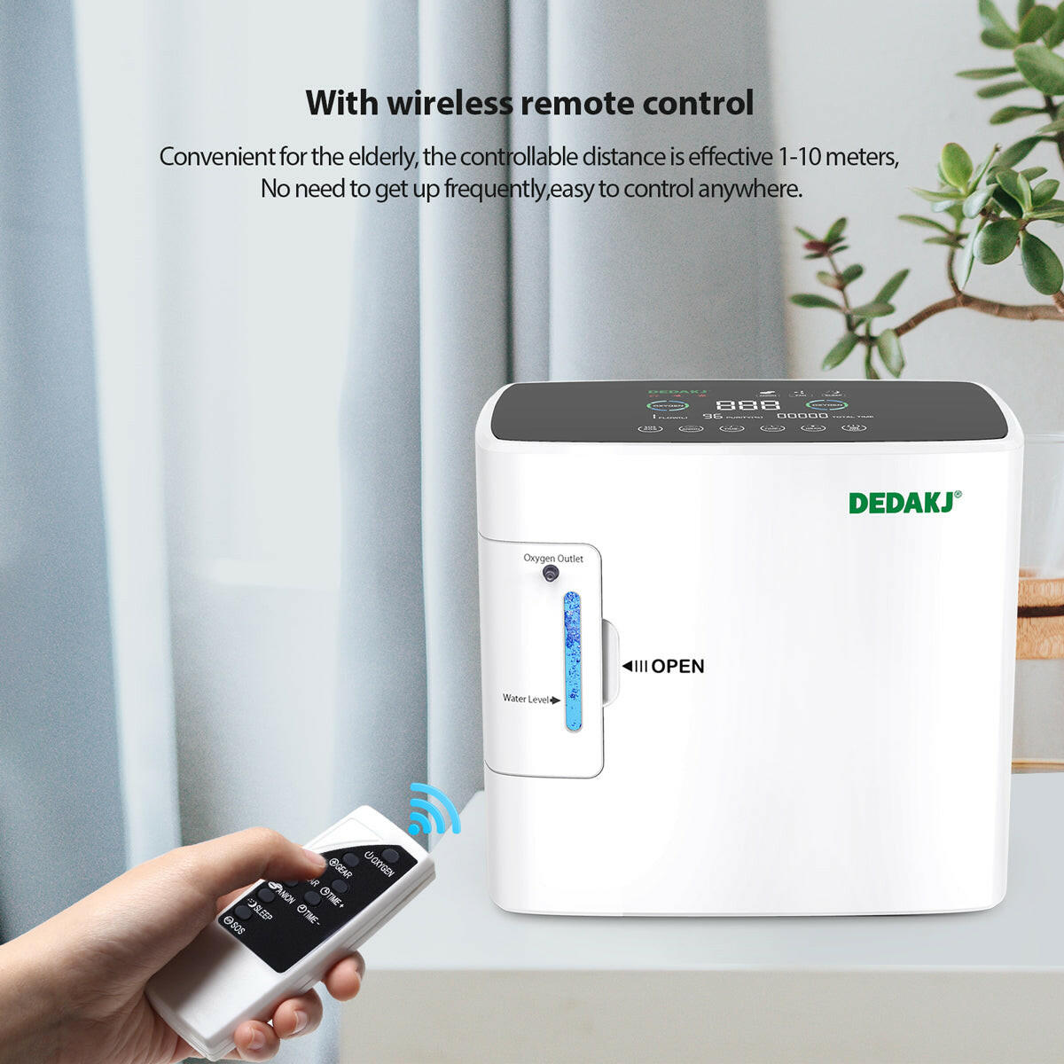DEDAKJ oxygen concentrator DE-1S oxygen making machine