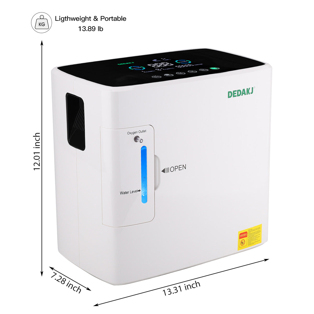 DEDAKJ oxygen concentrator DE-1S oxygen making machine