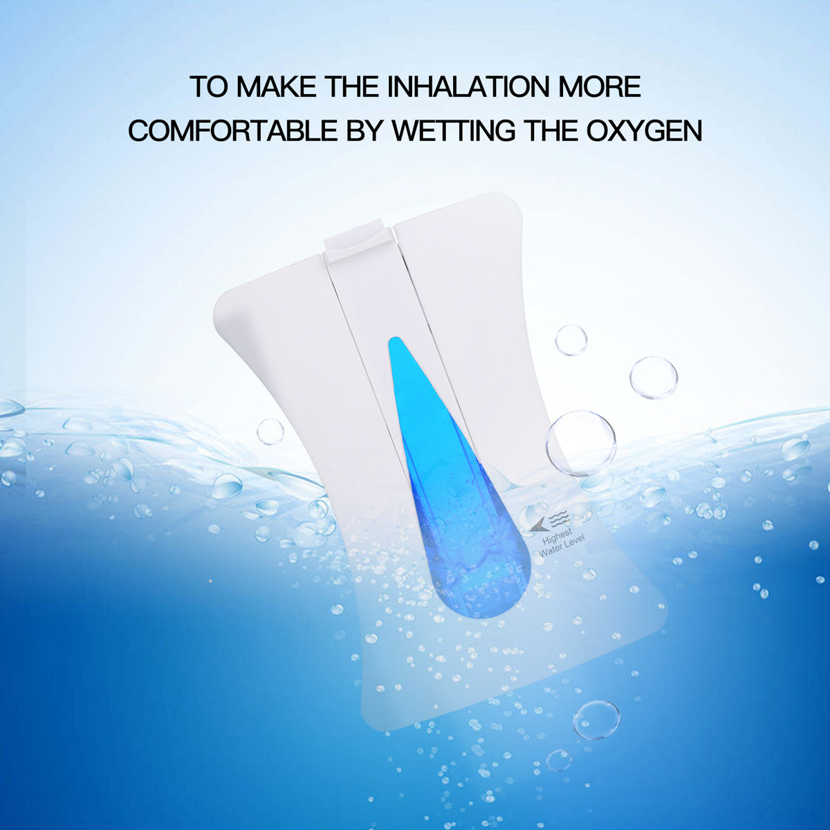 water tank of DEDAKJ oxygen concentrator DE-2A