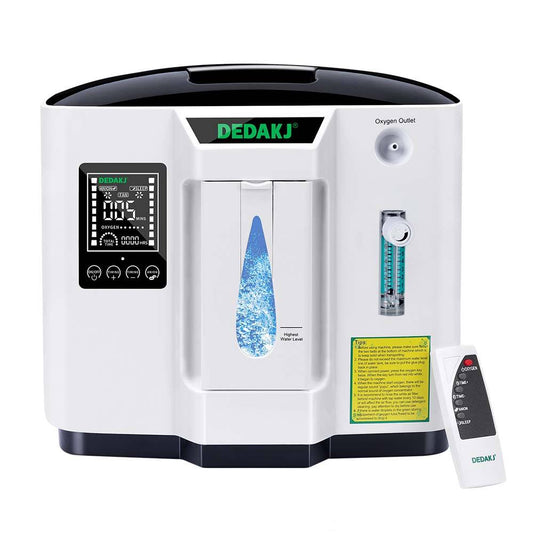 DEDAKJ 1-7 Liter Home Oxygen Concentrator ddt 1a 1b Oxygen Generator Portable Oxygen Machine without Nebulizer Function 110V/220V DE-1A
