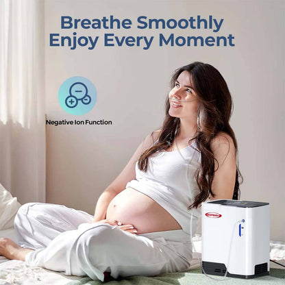 DEDAKJ Oxygen Concentrator 7L/min Adjustable Personal Care Portable Oxygen Making Machine for Home Use