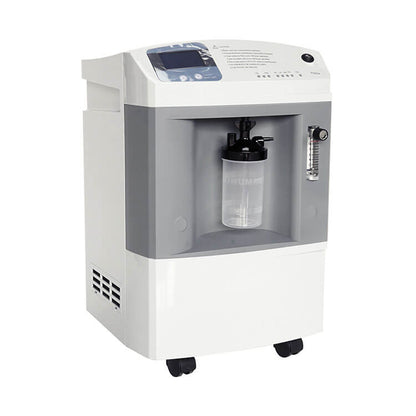 DEDAKJ 93% High Purity 10 Liter Oxygen Concentrator Continus Flow Stationary Medical Oxygen Making Machine 10 LPM for Hospital and Home Oxygen Therapy concentrador de oxígeno (72 Hours Keep Running, 1 Year Quality Warranty)