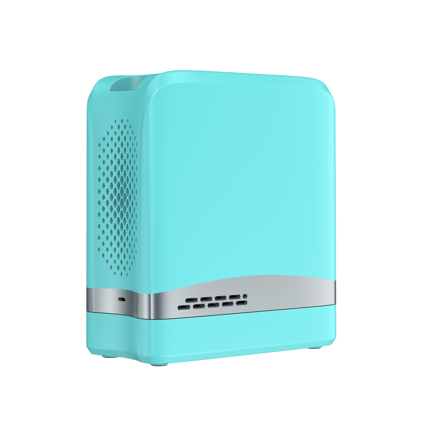 DEDAKJ Concentrador de oxígeno pequeño y portátil 7 L/min 93 % de oxígeno de alta pureza con batería recargable, máquina compacta generadora de oxígeno para uso doméstico y exterior