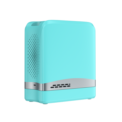 DEDAKJ Concentrador de oxígeno pequeño y portátil 7 L/min 93 % de oxígeno de alta pureza con batería recargable, máquina compacta generadora de oxígeno para uso doméstico y exterior