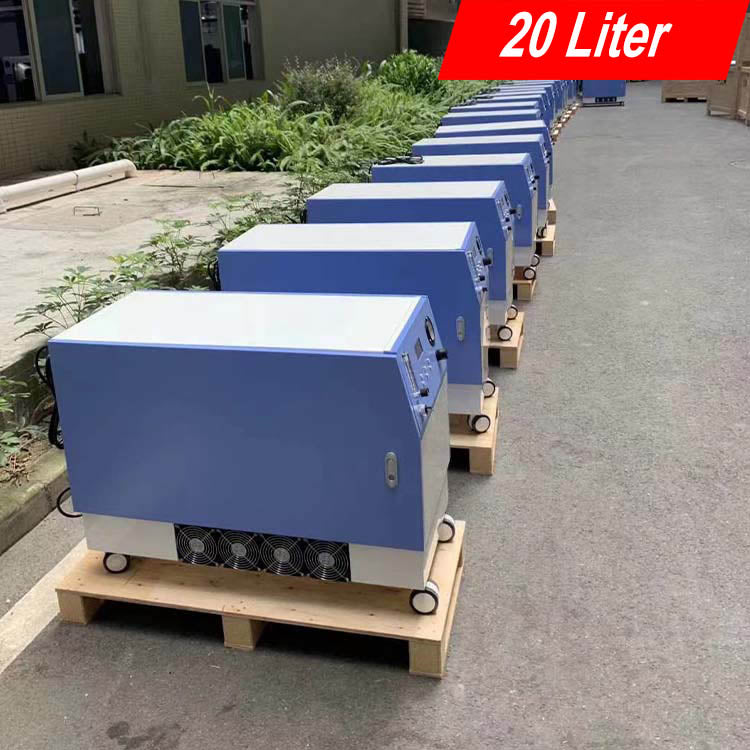 DEDAKJ High Concentration Stationary 10-20 Liters Oxygen Concentrator Hyperbaric Oxygen Therapy for COPD Breathing Hospital Continuous Flow Rate Oxygen Generator O2 Making Machine concentrador de oxígeno 110V/220V DE-T10