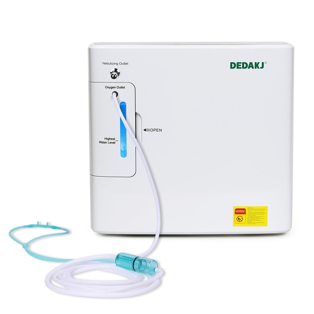 DEDAKJ 2-9 LPM Home Oxygen Concentrator Continuous Flow Oxygen Generator Portable Oxygen Machine 110V/220V DE-2SW