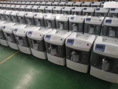DEDAKJ 93% High Purity 10 Liter Oxygen Concentrator Continus Flow Stationary Medical Oxygen Making Machine 10 LPM for Hospital and Home Oxygen Therapy concentrador de oxígeno (72 Hours Keep Running, 1 Year Quality Warranty)