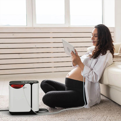 Buy DEDAKJ Portable Oxygen Concentrators 8 Liters Continuous Flow Oxygen Generator O2 Breathing Equipment for Home Personal Care 110V/220V