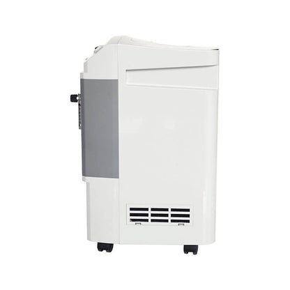 DEDAKJ 93% High Purity 10 Liter Oxygen Concentrator Continus Flow Stationary Medical Oxygen Making Machine 10 LPM for Hospital and Home Oxygen Therapy concentrador de oxígeno (72 Hours Keep Running, 1 Year Quality Warranty)