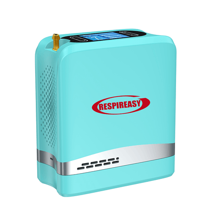 DEDAKJ Small Portable Oxygen Concentrator 7 L/min 93% High Pure Oxygen Rechargeable Battery Powered Compact Oxygen Making Machine for Home & Outdoor Use