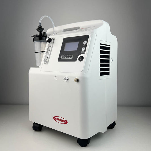 Medical Oxygen Concentrator Continuous Flow 1–5L/min with Nebulizer for Home Use Quiet Portable Oxygen Making Machine FDA for Hyperbaric Oxygen Therapy