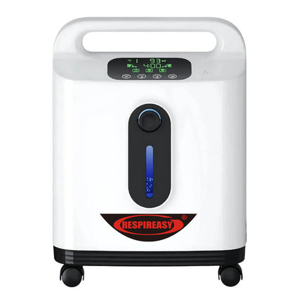 DEDAKJ 9 Liter Sauerstoffkonzentrator mit kontinuierlichem Durchfluss, 93 % Konzentration O2-Produktionsmaschine, tragbar für die persönliche Atemversorgung