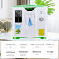 DEDAKJ 9 LPM High Purity Personal Home Oxygen Concentrator Portable Continuous Large Flow Travel Oxygen Generator for Making Medical Oxygen
