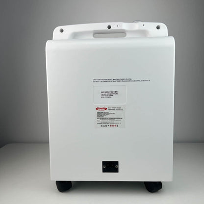 Buy FDA Approved Medical Grade Oxygen Concentrator RESPIREASY dedakj 5-10 Liters Continuous Flow O2 Generator for Home Therapy, 72-Hour Operation, Night & COPD Support