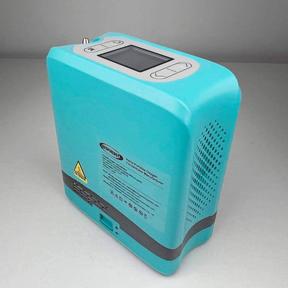 7 Liter Mini Mobile Oxygen Concentrator High Purity Travel Use Rechargeable Oxygen Generator Portable O2 Making Machine with Shoulder Carrying Bag
