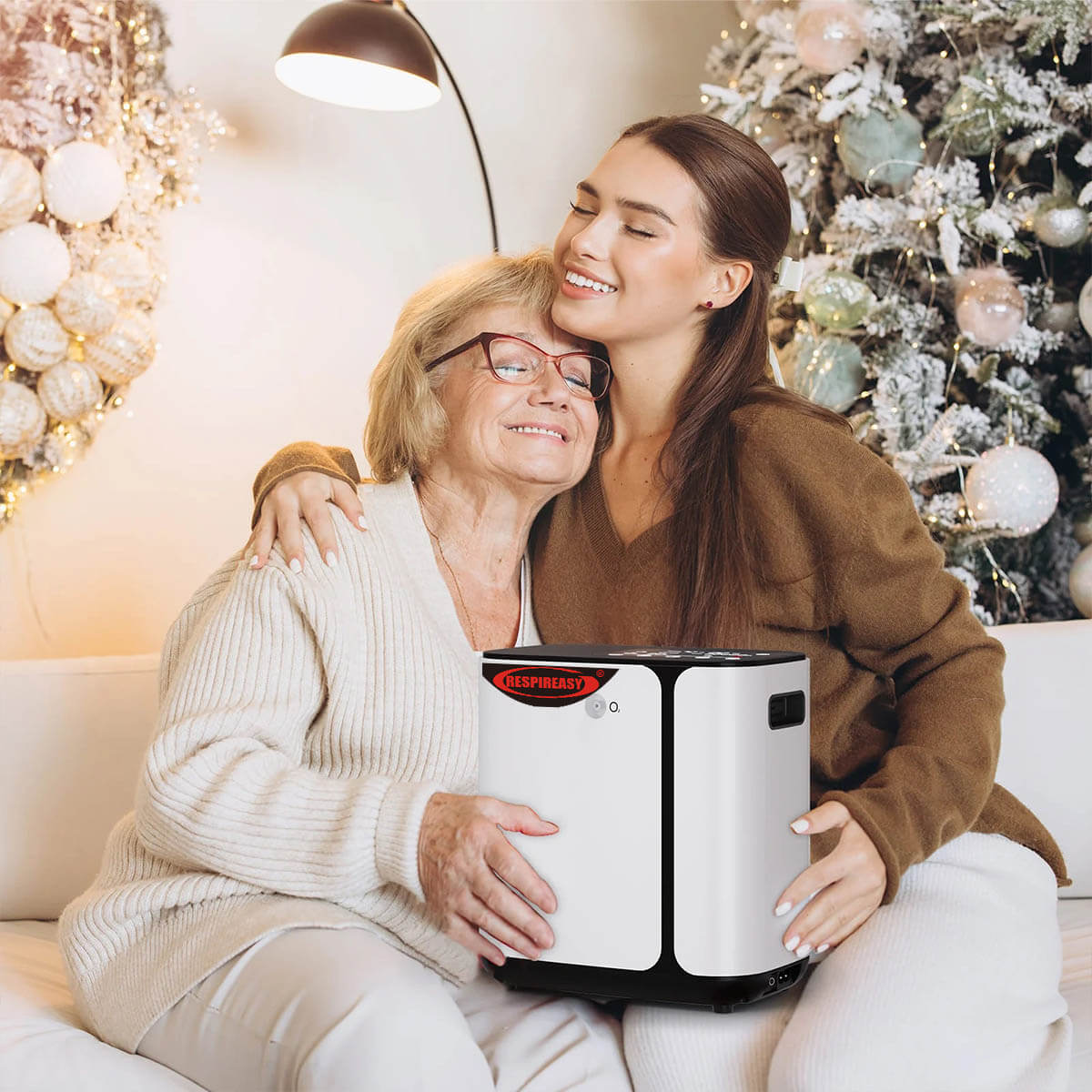 Buy DEDAKJ Portable Oxygen Concentrators 8 Liters Continuous Flow Oxygen Generator O2 Breathing Equipment for Home Personal Care 110V/220V