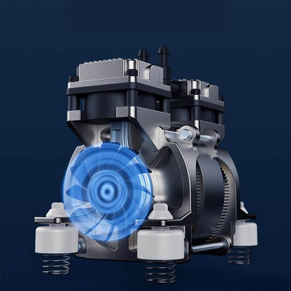 Concentrador de oxígeno portátil de 9L dedakj, máquina de oxígeno continuo ajustable de alta concentración con 93% de pureza y atomización, con voz y bajo nivel de ruido. 