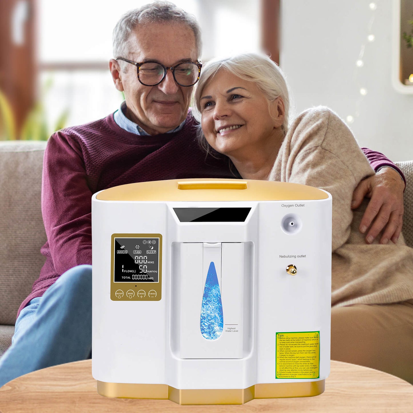 DEDAKJ Oxygen Concentrator DE-1LW