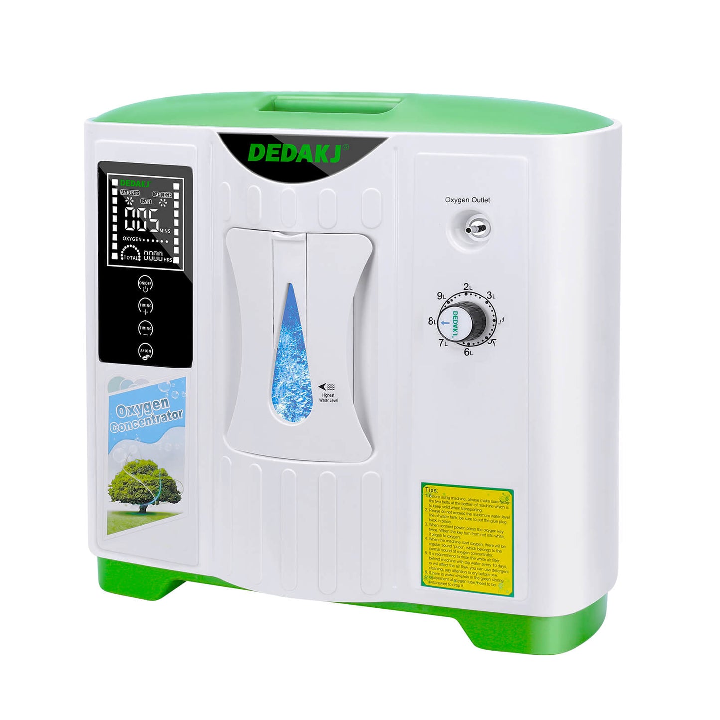 DEDAKJ Oxygen Concentrator DE-2A