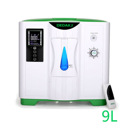 Comprar Concentrador de Oxígeno 9L DEDAKJ 93% de Concentración Cuidado Concentradores de Oxígeno Portátiles para el Hogar 110V/220V DE-2A