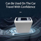Concentrador de oxígeno portátil DEDAKJ liviano de 2,4 libras, 1-6 l/min, máquina generadora de aire O2 con pureza del 95 % para viajes salientes 