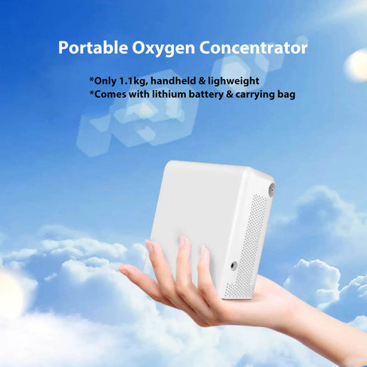 1.1kg Lightweight Portable Travel Oxygen Concentrator O2 Generator 1-6 Liter with Backpack   Battery Powered Home Mini O2 Oxygene Concentrator Machine Price