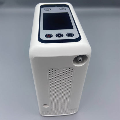 Compre Concentrador de oxígeno recargable portátil compacto de 3 litros, máquina generadora de oxígeno O2 de flujo continuo para viajes con paquete 