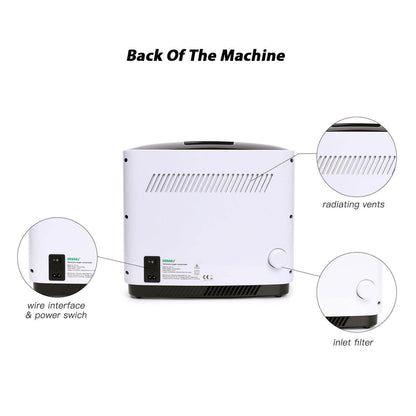 Compre el concentrador de oxígeno portátil Dedakj de 7 litros Ddt-1a dedamed Generador de producción de oxígeno doméstico de tasa de flujo continuo Máquina o2 (24 horas de funcionamiento / bajo nivel de ruido / uso en el automóvil)
