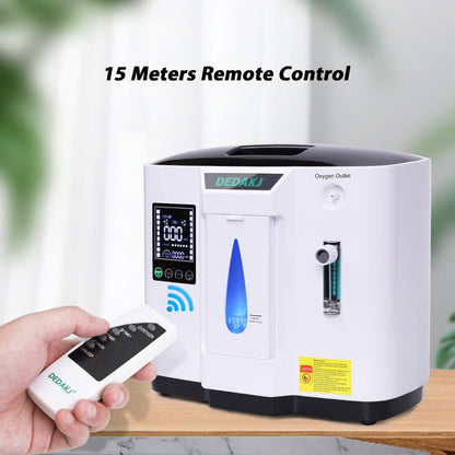 Compre el concentrador de oxígeno portátil Dedakj de 7 litros Ddt-1a dedamed Generador de producción de oxígeno doméstico de tasa de flujo continuo Máquina o2 (24 horas de funcionamiento / bajo nivel de ruido / uso en el automóvil)